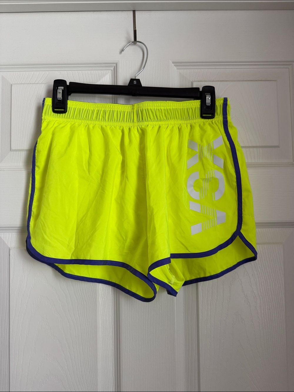 Neon Yellow Women's Athletic Shorts